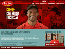 Tablet Screenshot of checkerscareers.com